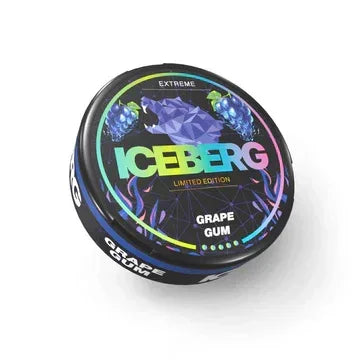 ICEBERG GRAPE GUM 50mg - SnusAustria