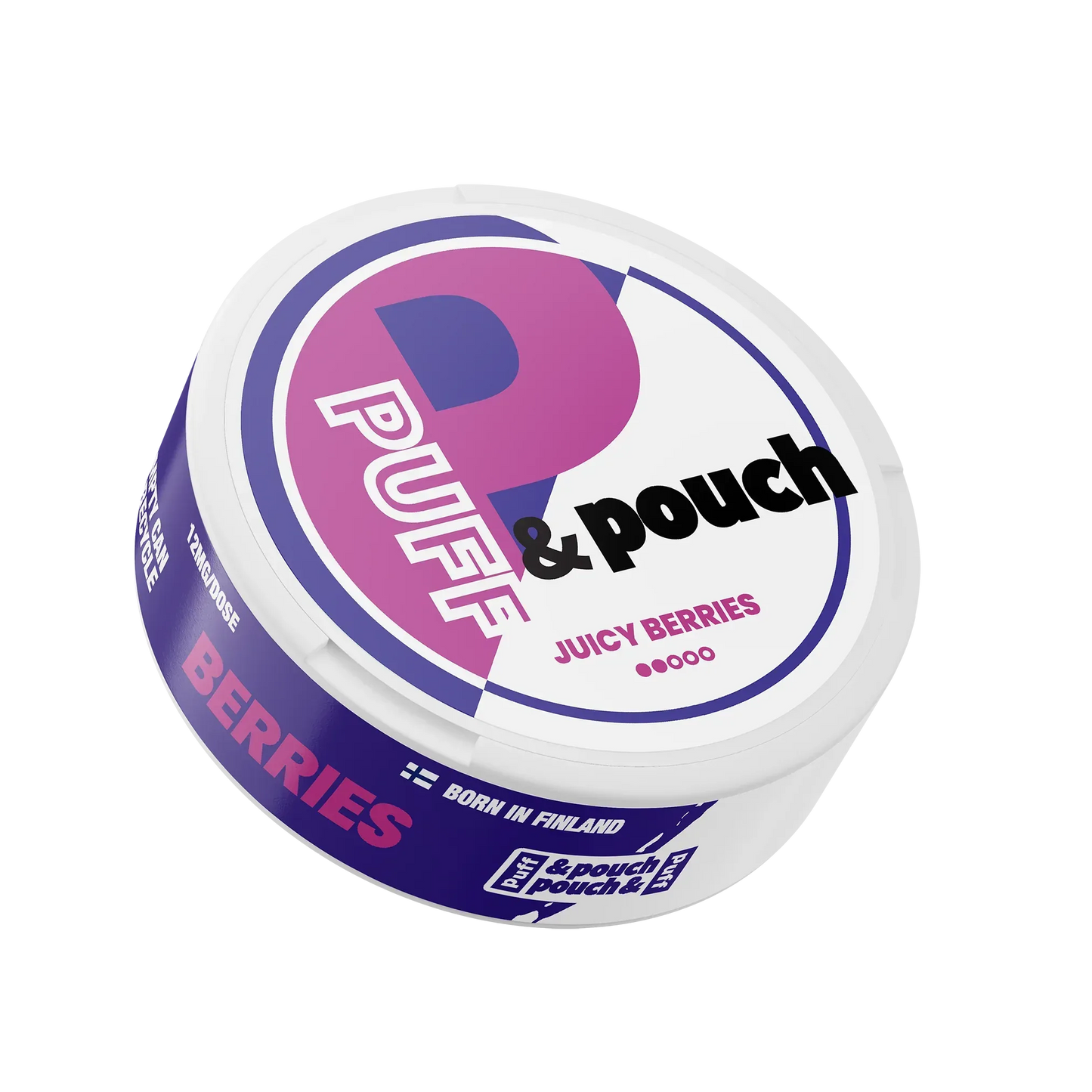 Puff & Pouch Juicy Berries 12mg - SnusAustria