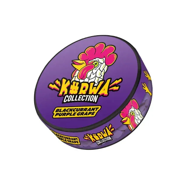 Kurwa Blackcurrant Purple Grape 16mg - SnusAustria