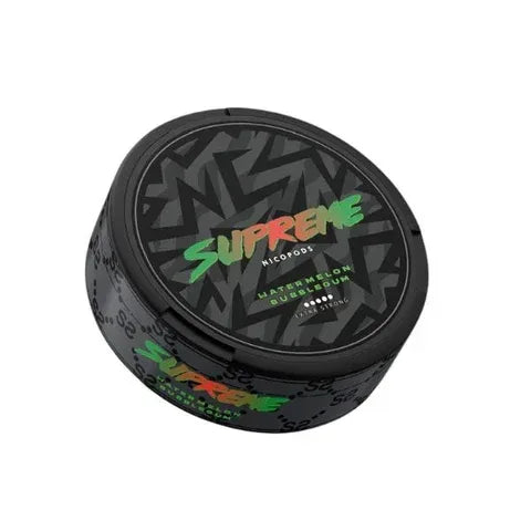 Supreme Watermelon Bubblegum 100mg - SnusAustria