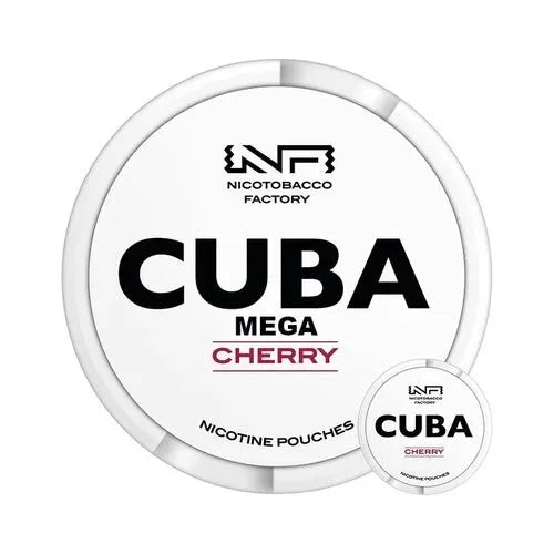 Cuba White Cherry Mega Can 10,4mg (320 pouches) - SnusAustria