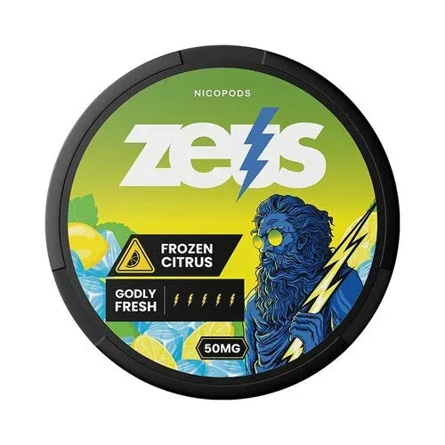 Zeus Frozen Citrus Extra Strong 50mg - SnusAustria