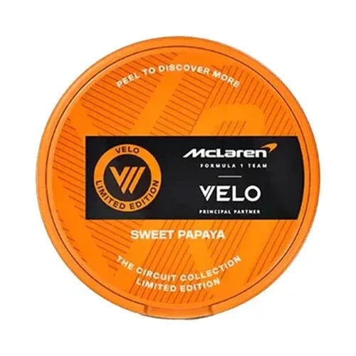 VELO McLaren Sweet Papaya - Limited Edition 8mg - SnusAustria