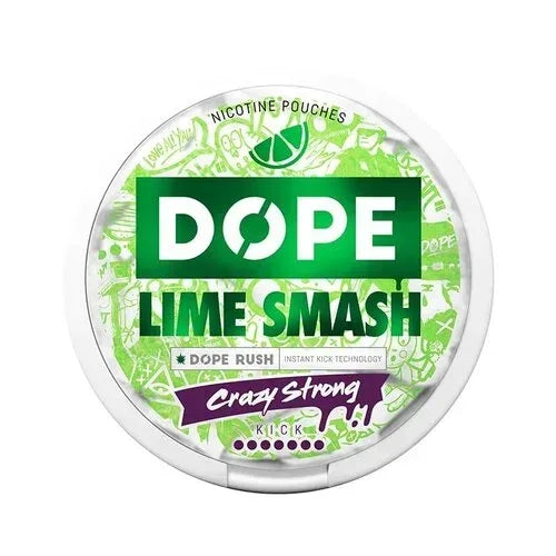 DOPE Lime Smash Crazy Strong - SnusAustria