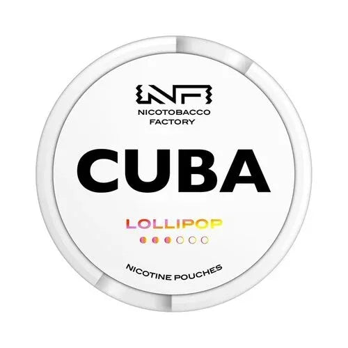 CUBA WHITE Lollipop - SnusAustria