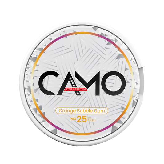 Camo Orange Bubble Gum 25mg