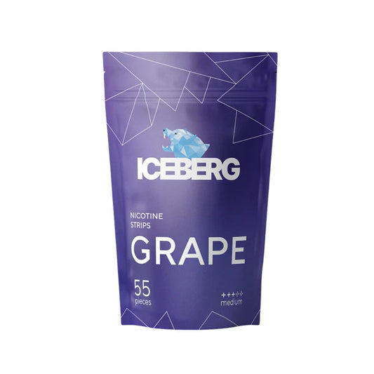 ICEBERG Nicotine Cotton Strips - Grape