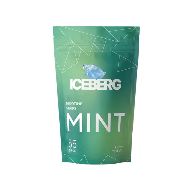 ICEBERG Nicotine Cotton Strips - Mint