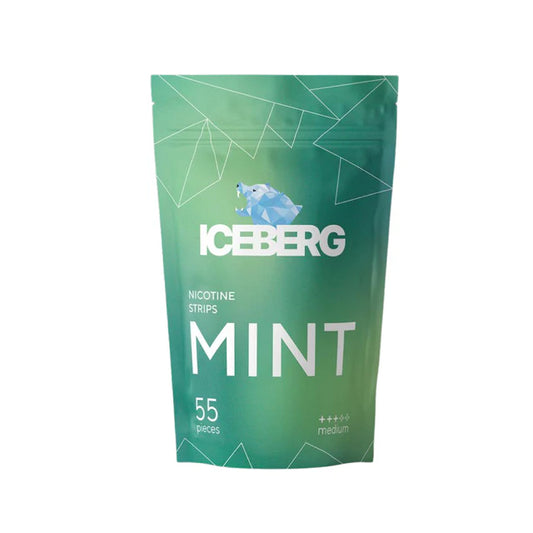 ICEBERG Nicotine Cotton Strips - Mint