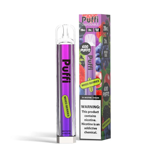 Puffi Mixed Berry 600 Puffs