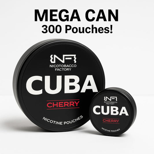 Cuba Black Cherry Mega Can 43mg (300 pouches)