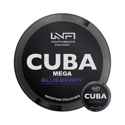 Cuba Black Blueberry Mega Can 43mg (320 pouches)