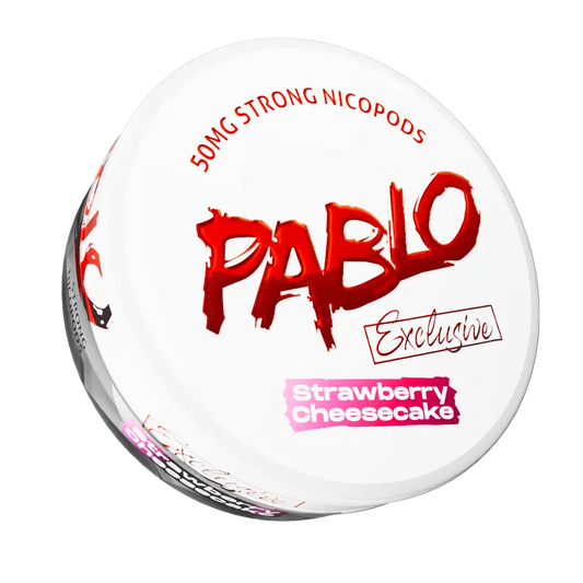 Pablo Exclusive 50mg Strawberry Cheesecake